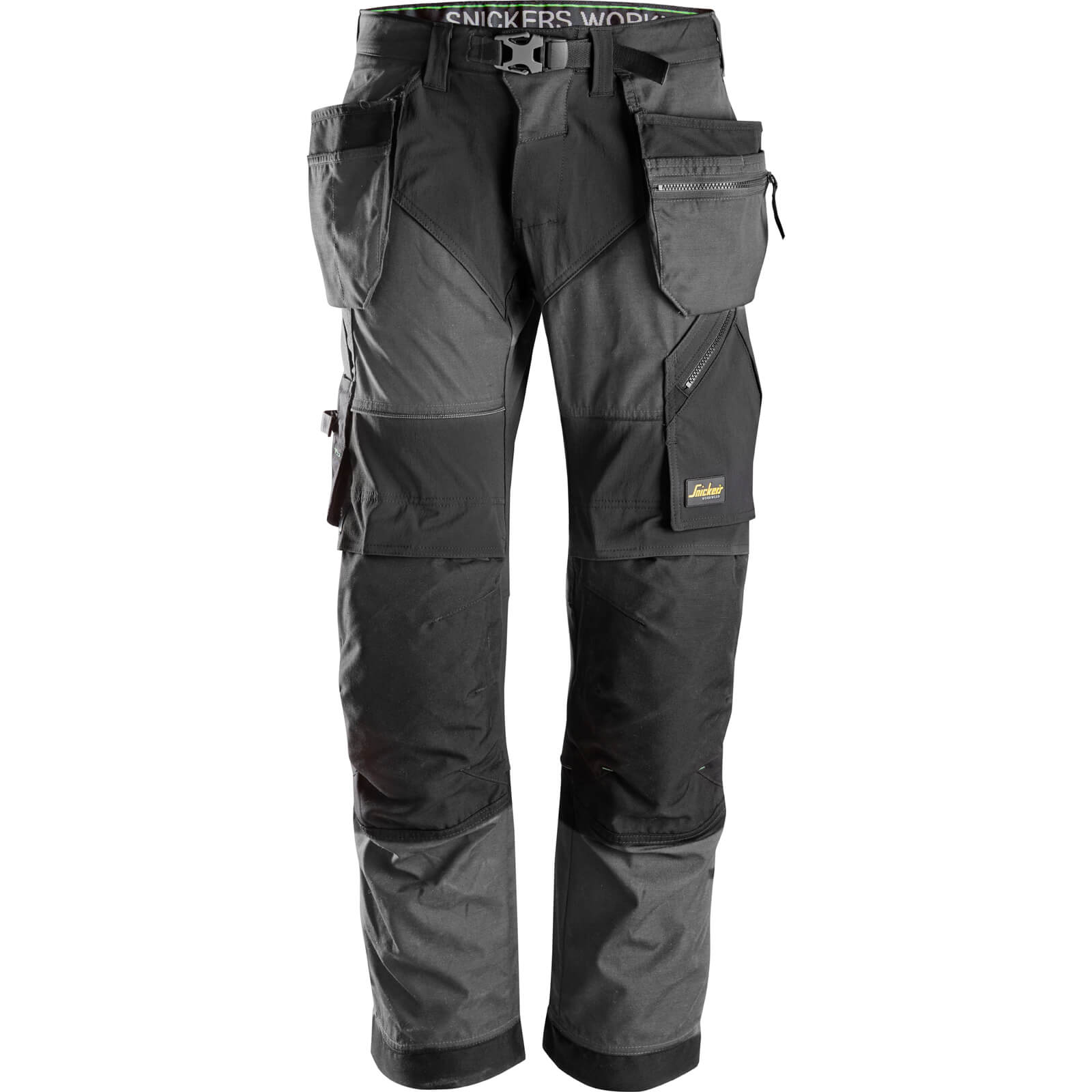 Snickers 6902 Mens Flexiwork Work Holster Pocket Trousers Grey / Black 33" 34" Price Comparisons | Compare The Build