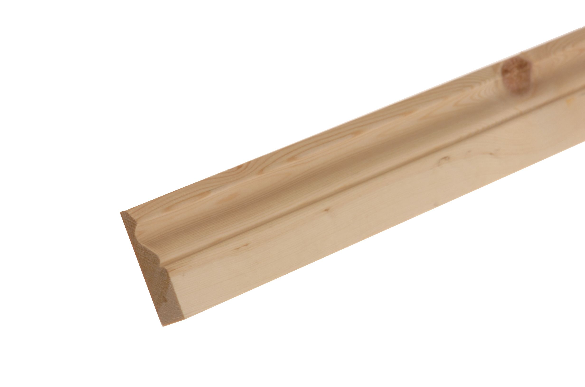 Natural Pine Ogee Architrave (L)2.1m (W)58mm (T)15mm, Pack of 5 | Compare The Build