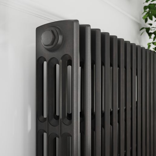 Stelrad Cast Iron Horizontal 4 Column Natural Cast Radiator 760 X 877mm Price Comparisons | Compare The Build