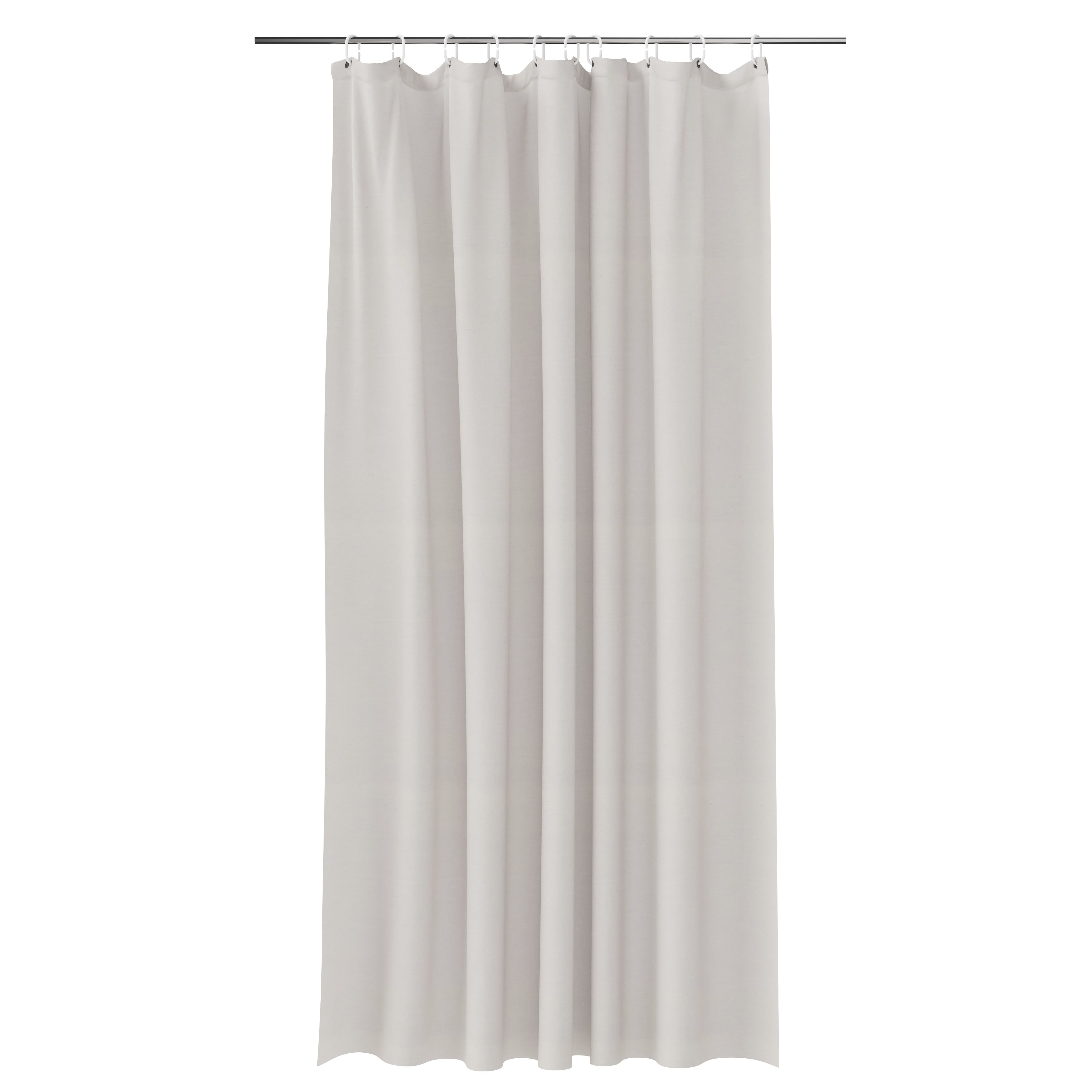 GoodHome Elland Pebble Plain Shower Curtain (L)2000mm Price Comparisons | Compare The Build