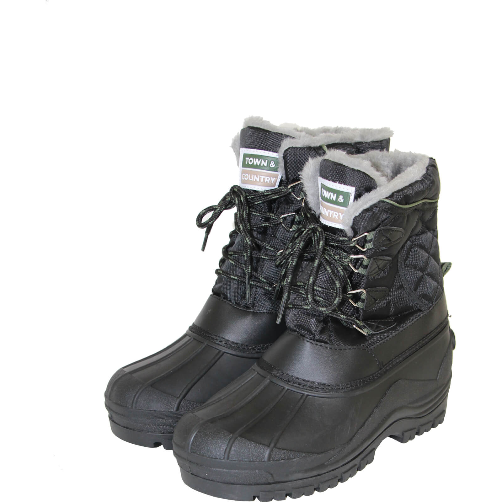 Town and Country Curbridge Waterproof Lined Winter Boots Black Size 4 Price Comparisons | Compare The Build