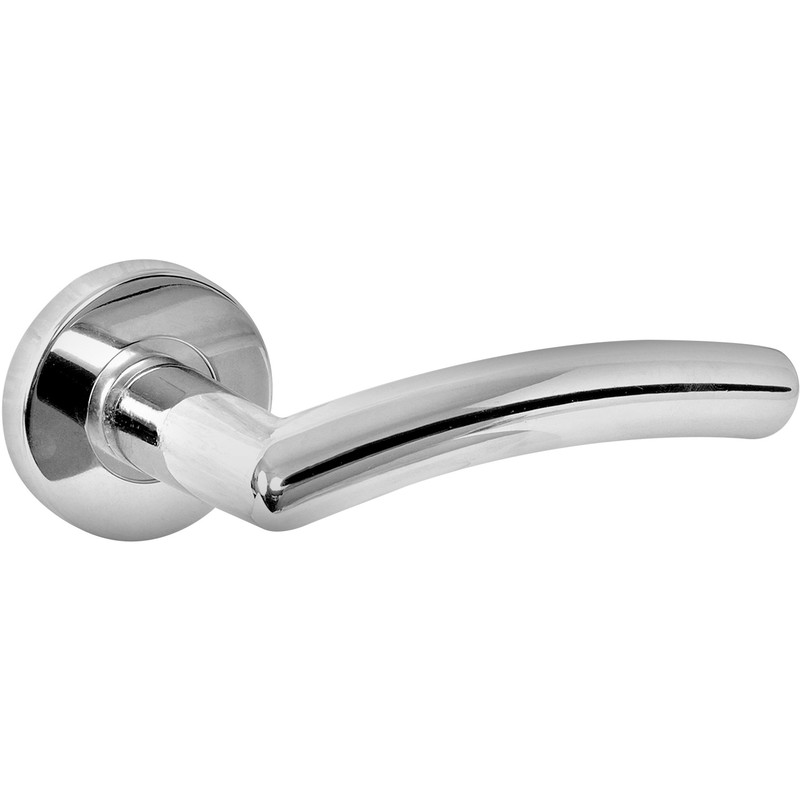 Urfic Perpignan Lever On Rose Door Handles Polished (Pair) | Compare The Build