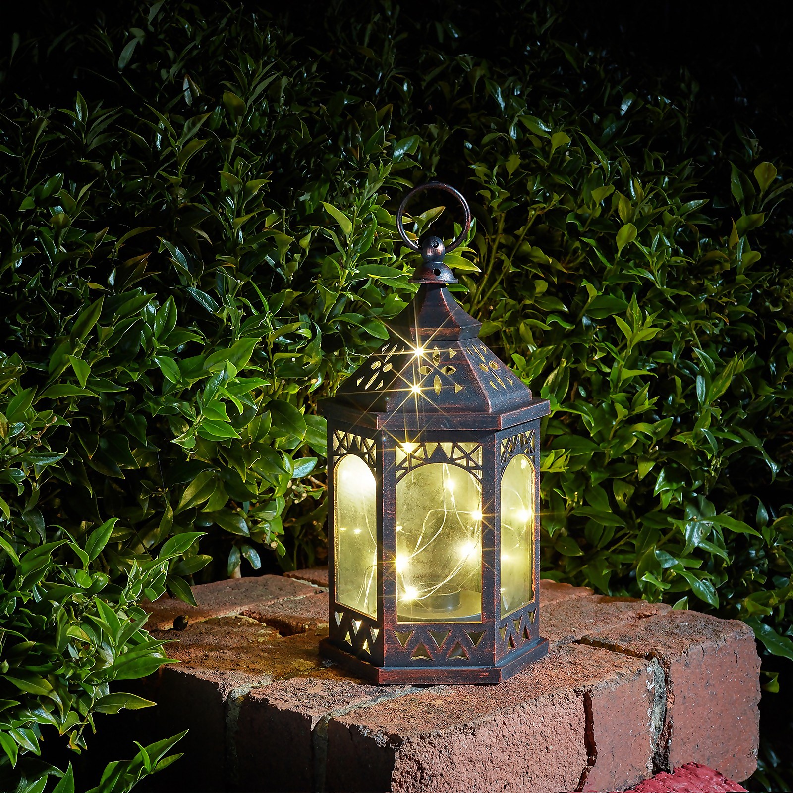 Firefly Moroccan Bronze Lantern Price Comparisons | Compare The Build