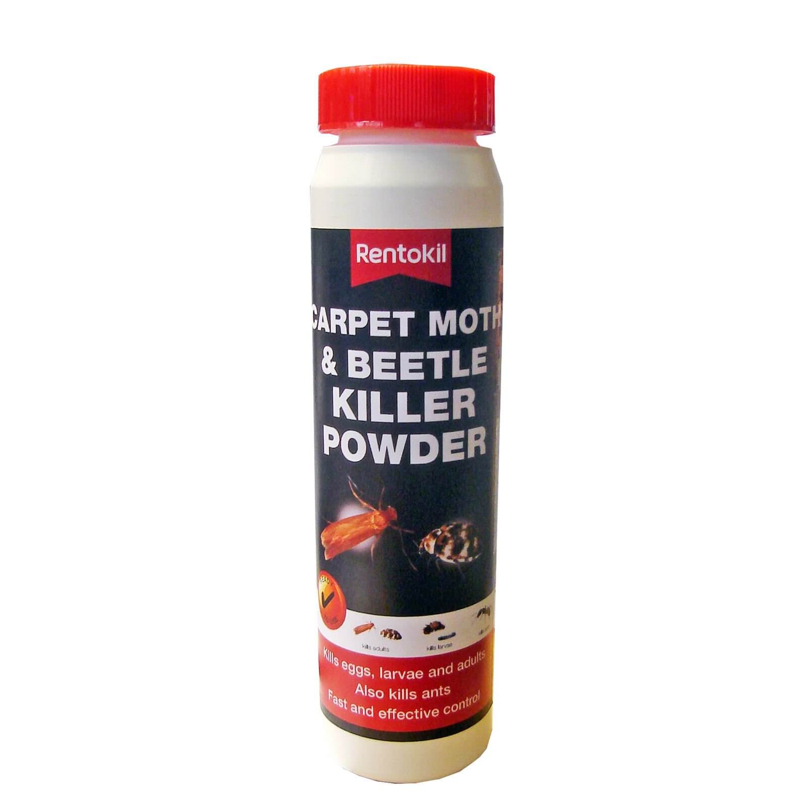 Rentokil Carpet Moth Beetle Killer Powder - 211.6g | Compare The Build