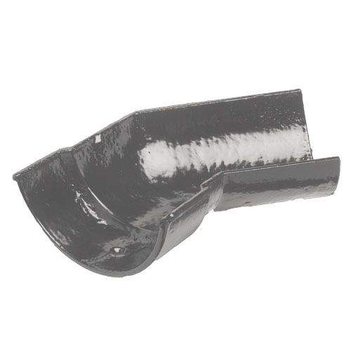 Cast Iron Half Round Guttering 135Dg Right Hand Angle - 150mm Primed Hargreaves Foundry HR6013 Price Comparisons | Compare The Build