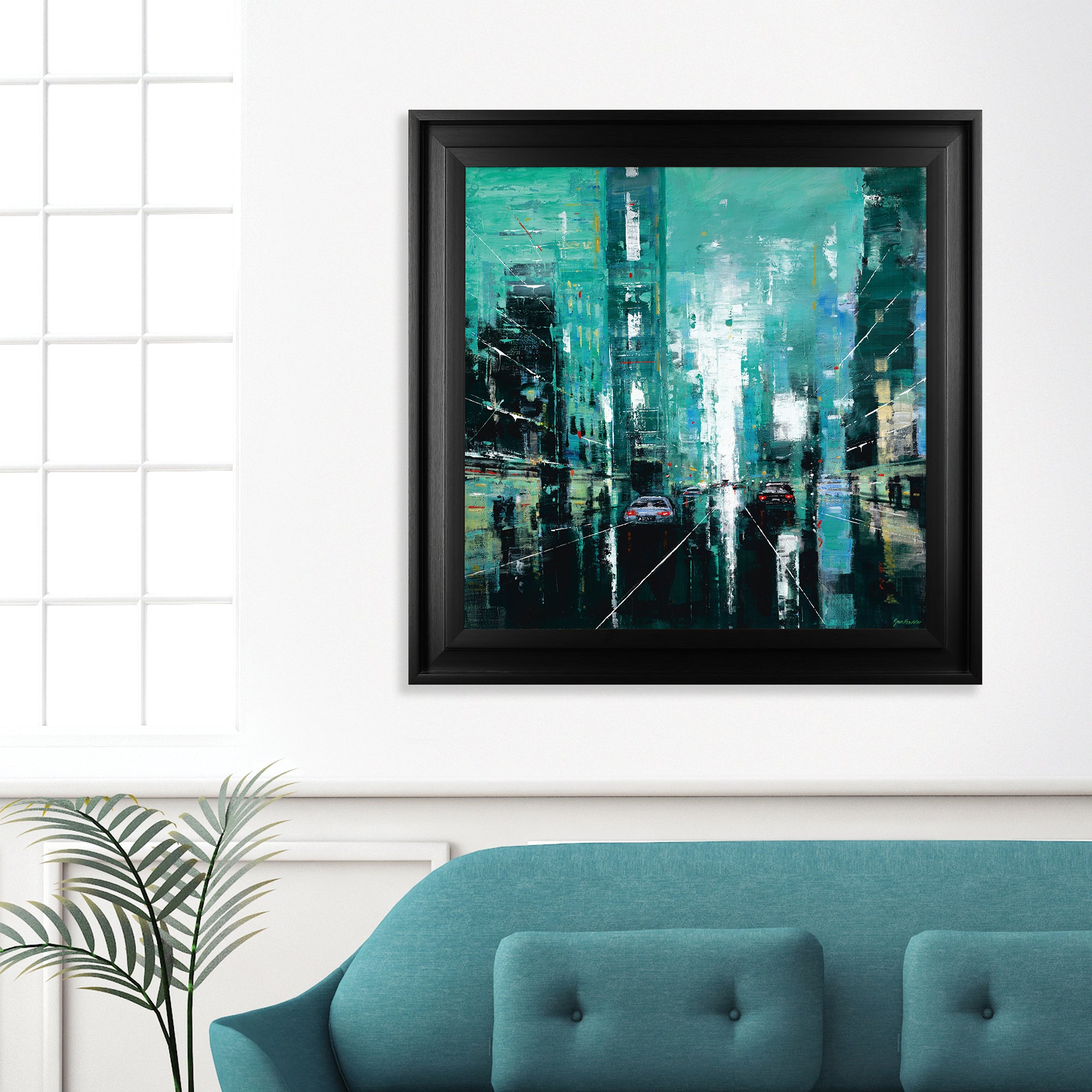 The Art Group Manhattan Framed Print Blue Price Comparisons | Compare The Build