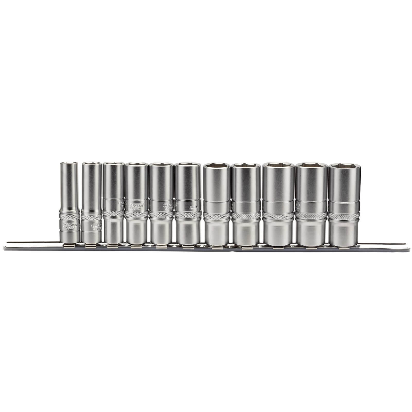 Draper Expert 11 Piece 3/8" Drive Deep Hex Socket Set Imperial 3/8" | Compare The Build