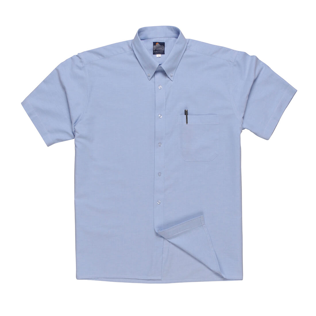 Portwest S108 Oxford Short Sleeve Shirt Blue Size 14.5 Price Comparisons | Compare The Build