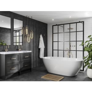 Multipanel Pure Hydrolock Black Mineral Shower Panel - 2400 x 1200 x 11mm Price Comparisons | Compare The Build