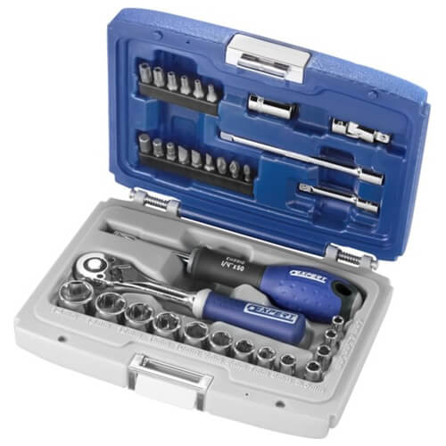 Expert by Facom 34 Piece 1/4" Drive Hex Socket and Screwdriver Bit Set Metric 1/4" Price Comparisons | Compare The Build