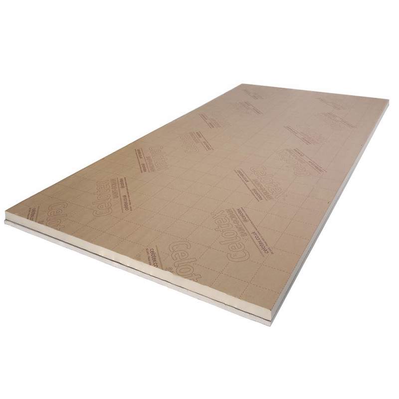 Celotex 72.5mm Insulated Plasterboard PL4060 1.2m x 2.4m Price Comparisons | Compare The Build