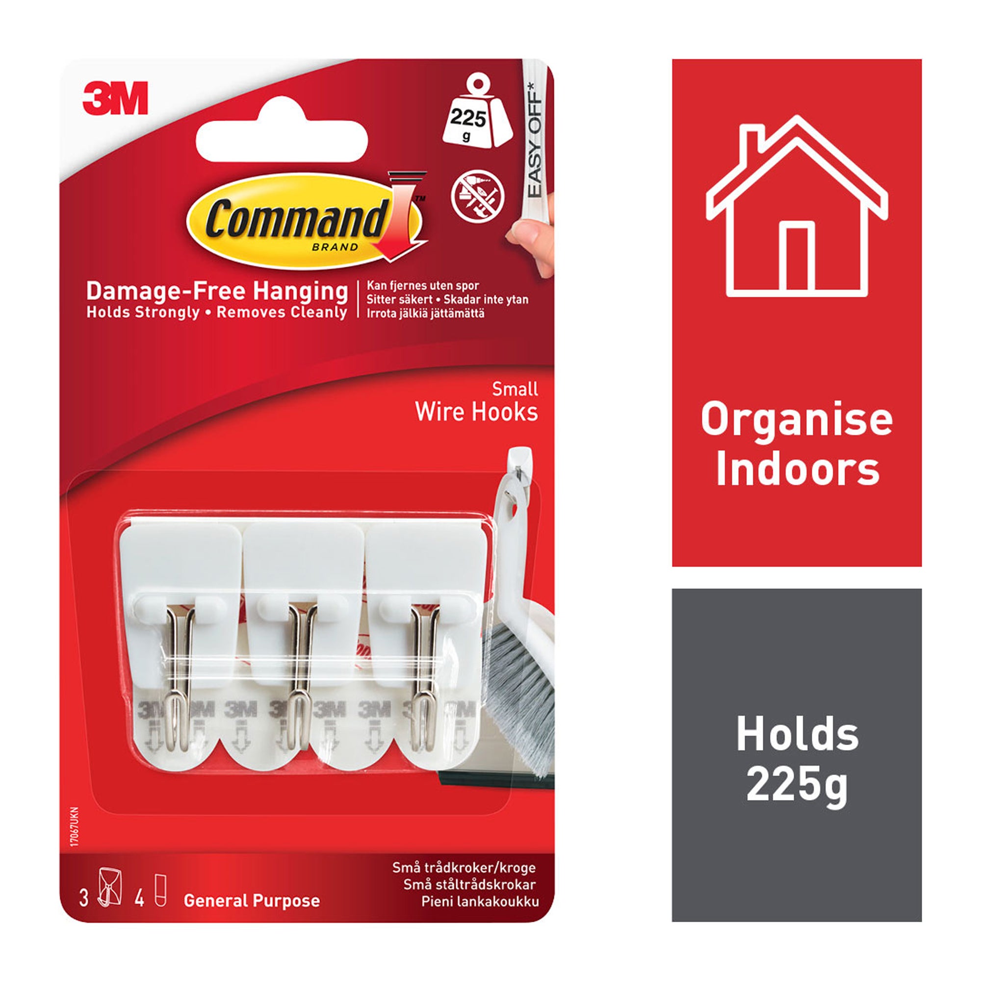 Command Small Wire Hooks White Price Comparisons | Compare The Build