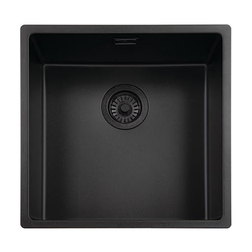 Reginox New York Jet Black 1 Bowl Stainless Steel Kitchen Sink with Waste Included Price Comparisons | Compare The Build