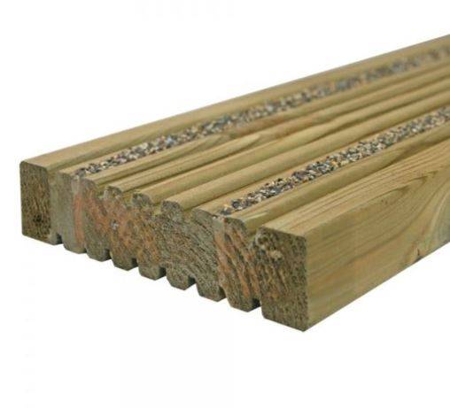 Anti-Slip Timber Decking Board 150mm x 38mm x 3600mm (6" x 1.5") | Compare The Build