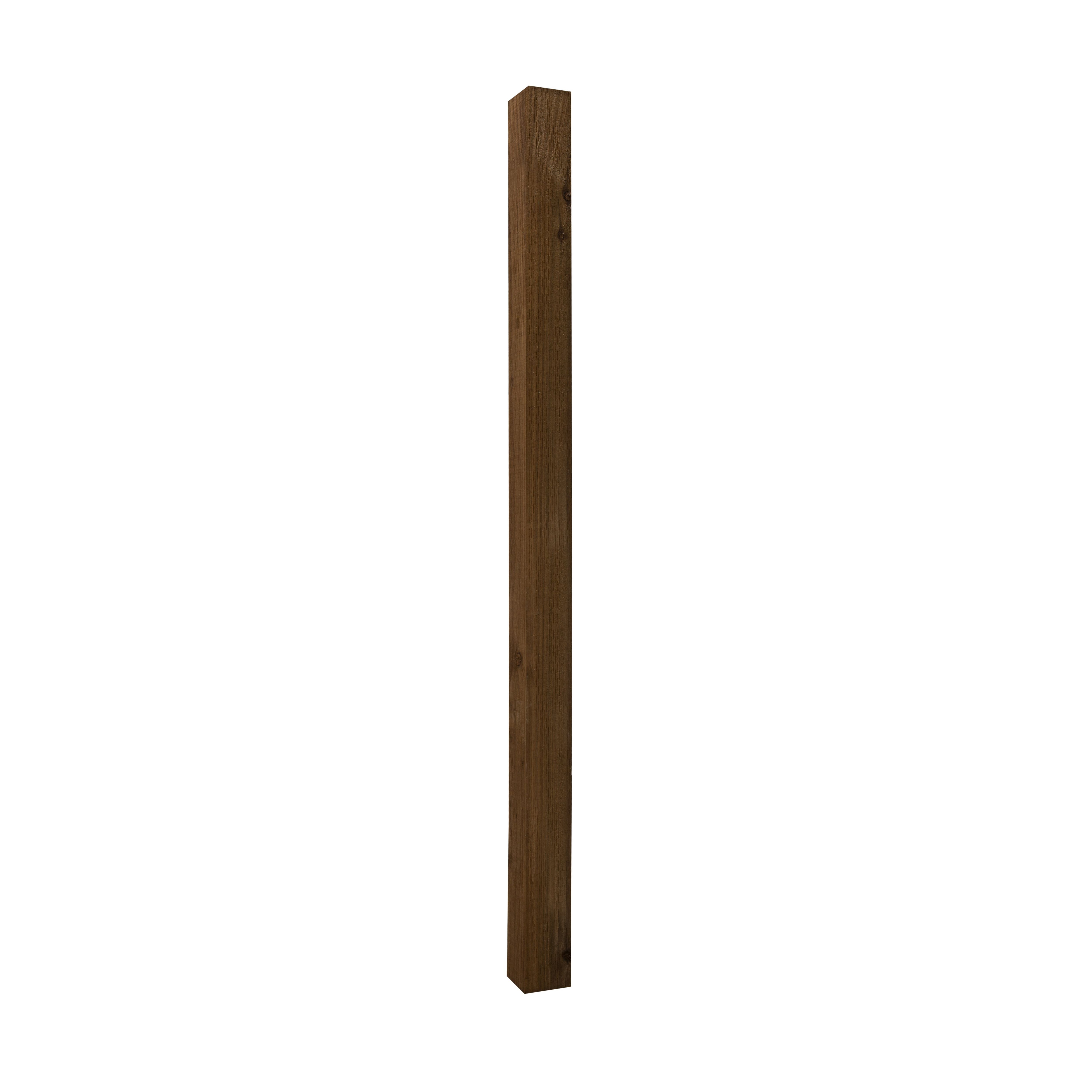 Uc4 Timber Square Fence Post (H)1.8M (W)100mm, Pack Of 5 | Compare The Build