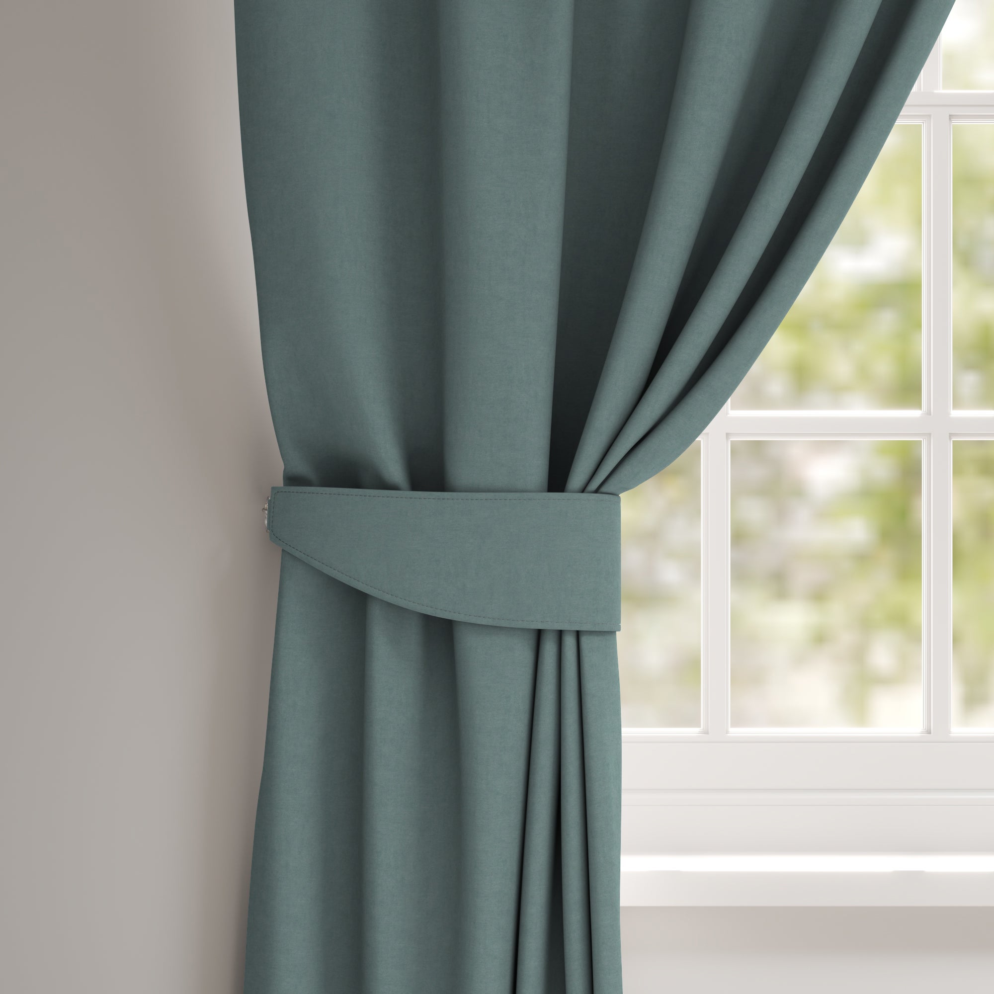 Nevis Made To Measure Tieback Nevis Jacquard Jade Price Comparisons | Compare The Build