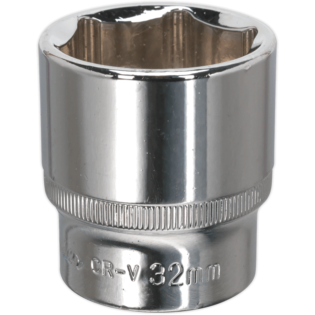 Sealey 1/2" Drive Hexagon WallDrive Socket Metric 1/2" 32mm Price Comparisons | Compare The Build