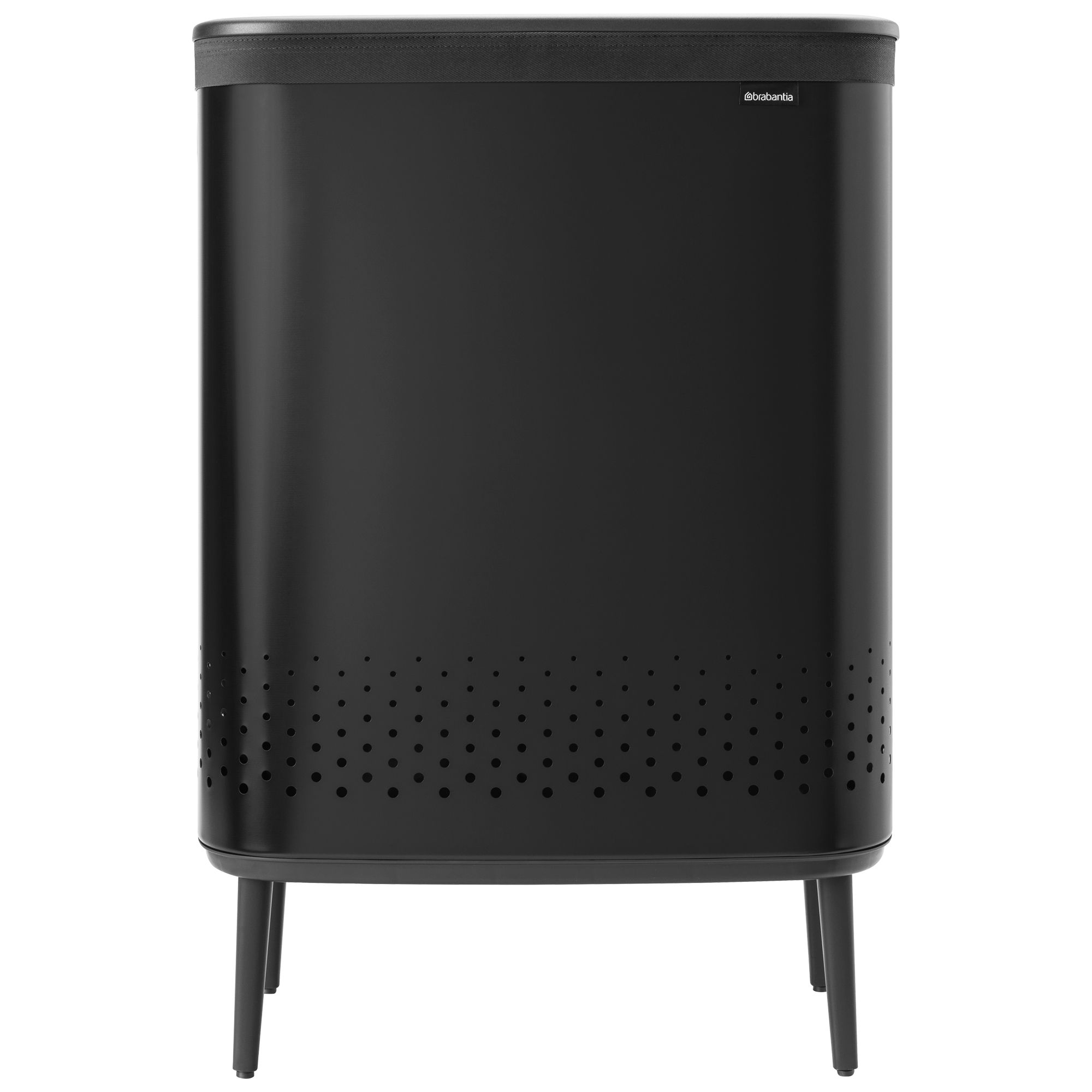 Brabantia Black 90L Laundry Bin (H)79Cm (W)54Cm (D)32Cm | Compare The Build