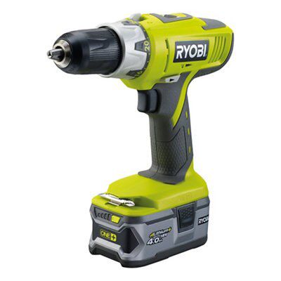 Ryobi One+ 18V 4Ah Li-Ion Cordless Combi Drill 2 Batteries Llcdi18Ll40S | Compare The Build