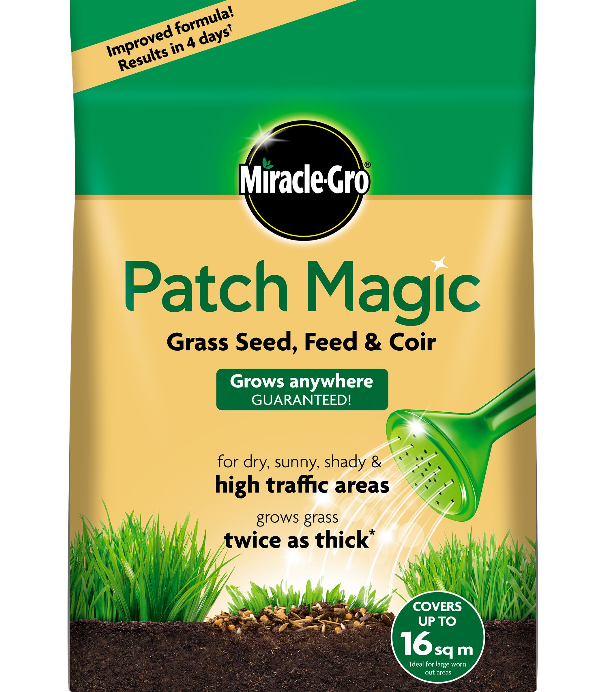 Miracle-Gro Patch Magic Lawn Repair 16M² 3.6Kg Price Comparisons | Compare The Build