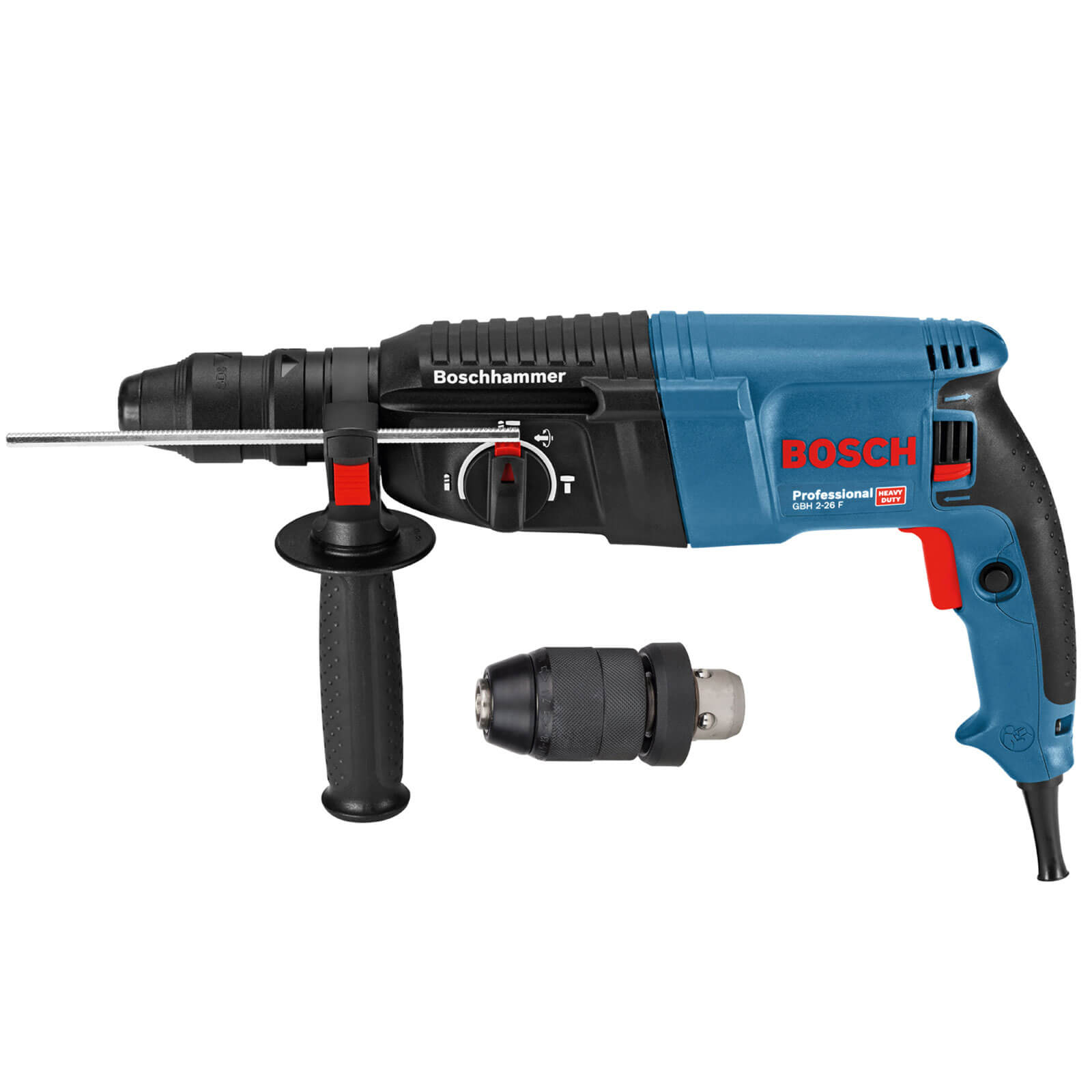 Bosch GBH 2 26 F SDS Plus 3 Mode Hammer Drill 240v | Compare The Build