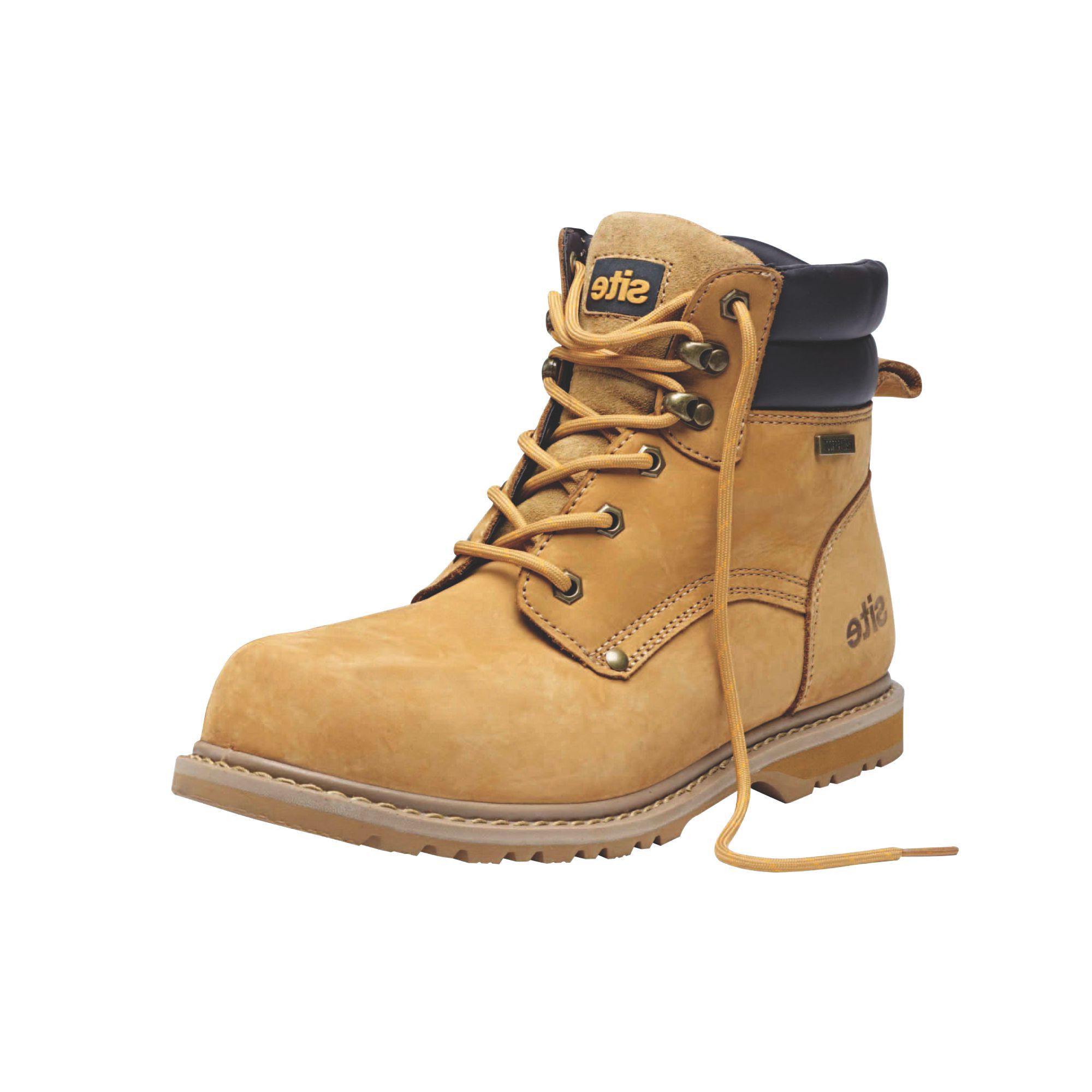 Site Savannah Men's Tan Safety Boots, Size 8 Price Comparisons | Compare The Build