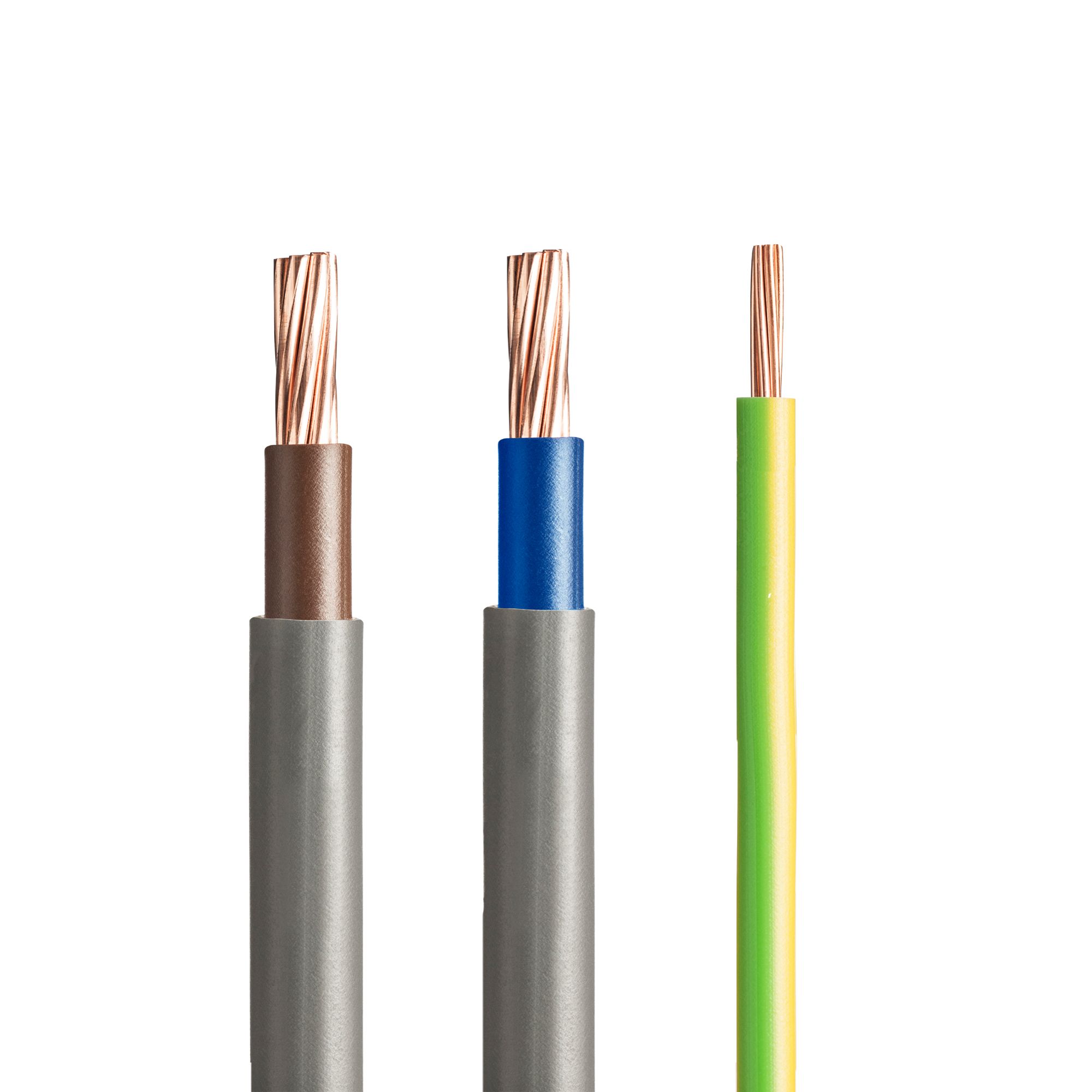 Prysmian Grey 3 Core Meter Tails & Earth Cable 25mm² X 3M, Pack Of 3 Price Comparisons | Compare The Build