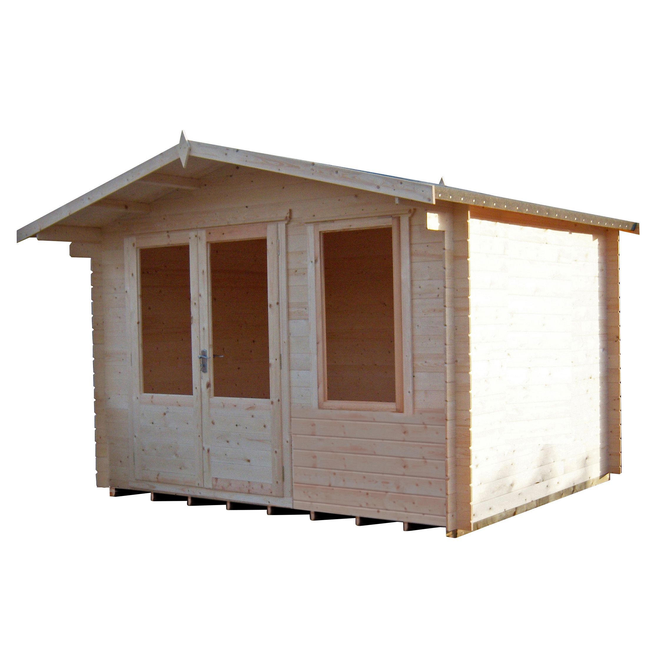 Shire Berryfield 11X8 Apex Tongue & Groove Wooden Cabin Price Comparisons | Compare The Build