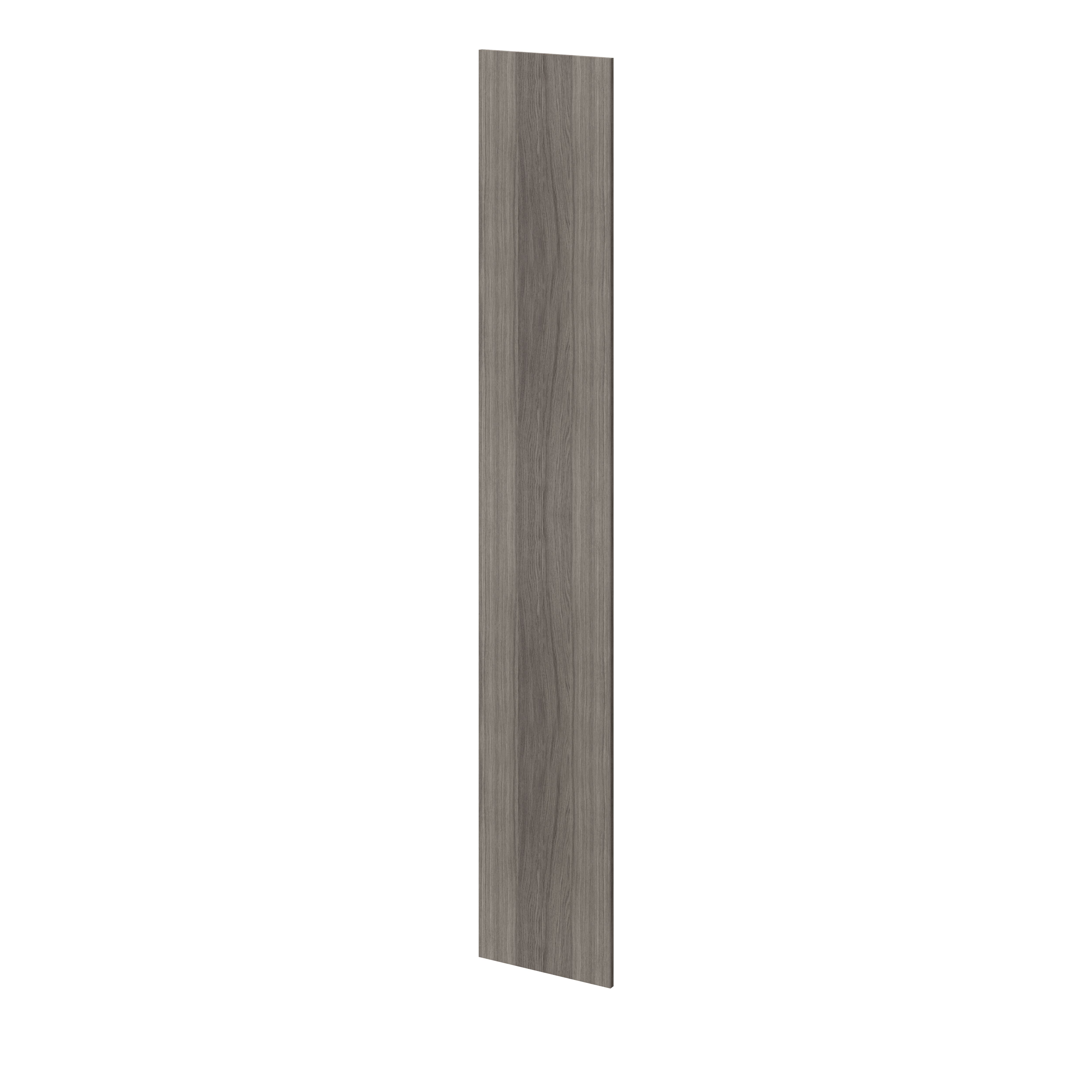 GoodHome Atomia Grey Oak Effect Modular Furniture Door, (H) 2247mm (W) 372mm Price Comparisons | Compare The Build