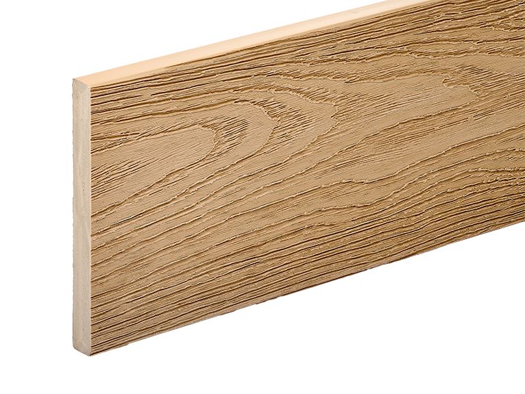 Premium Woodgrain Effect Fascia Board Capstock PVC-ASA 3600mm x 140mm x 15mm - Cedar Wood Price Comparisons | Compare The Build