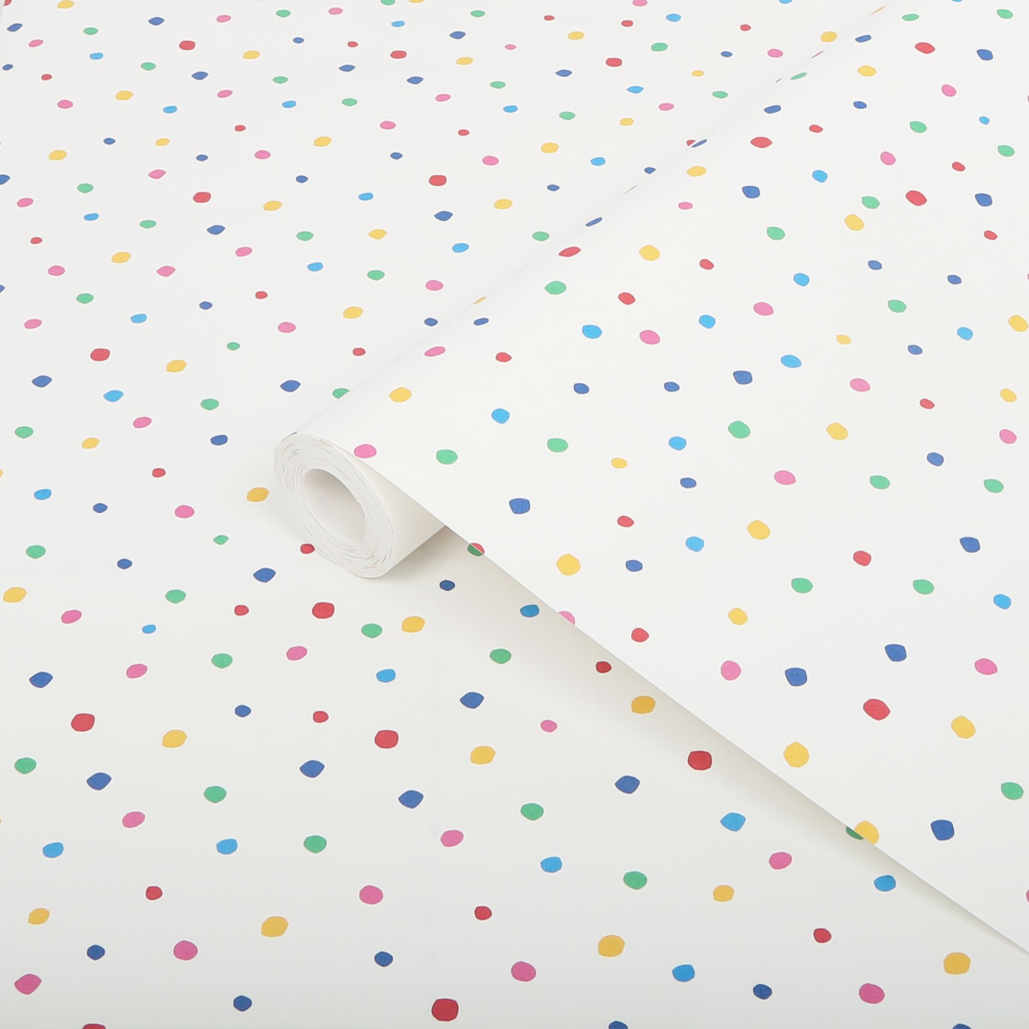 Joules Multicolour Spot Smooth Wallpaper | Compare The Build