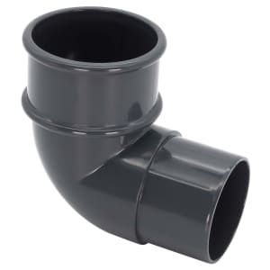FloPlast 50mm MiniFlo Downpipe Offset Bend 92.5° - Anthracite Grey Price Comparisons | Compare The Build
