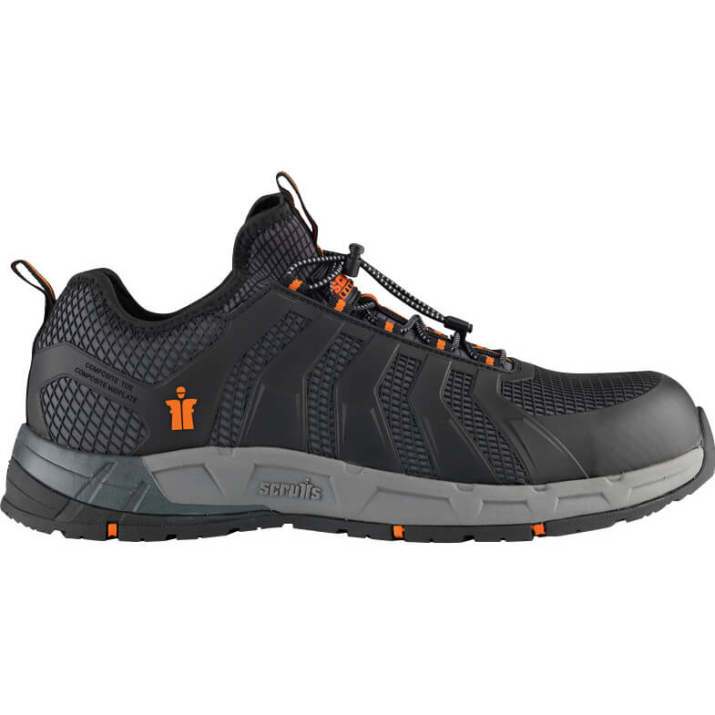 Scruffs Argon Safety Trainers Black Size 8 Price Comparisons | Compare The Build