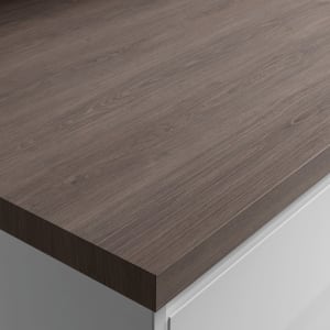 Wickes Laminate Worktop - Vintage Oak 600mm x 38mm x 3m | Compare The Build