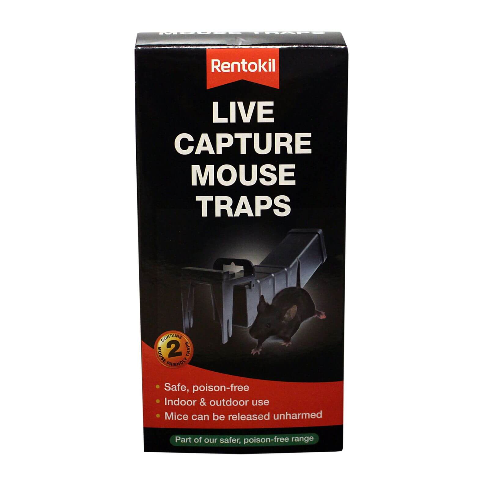 Rentokil Live Capture Mouse Trap (Pack of 2) Price Comparisons | Compare The Build