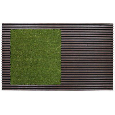 Colours Green Door Mat, 75Cm X 45Cm Price Comparisons | Compare The Build