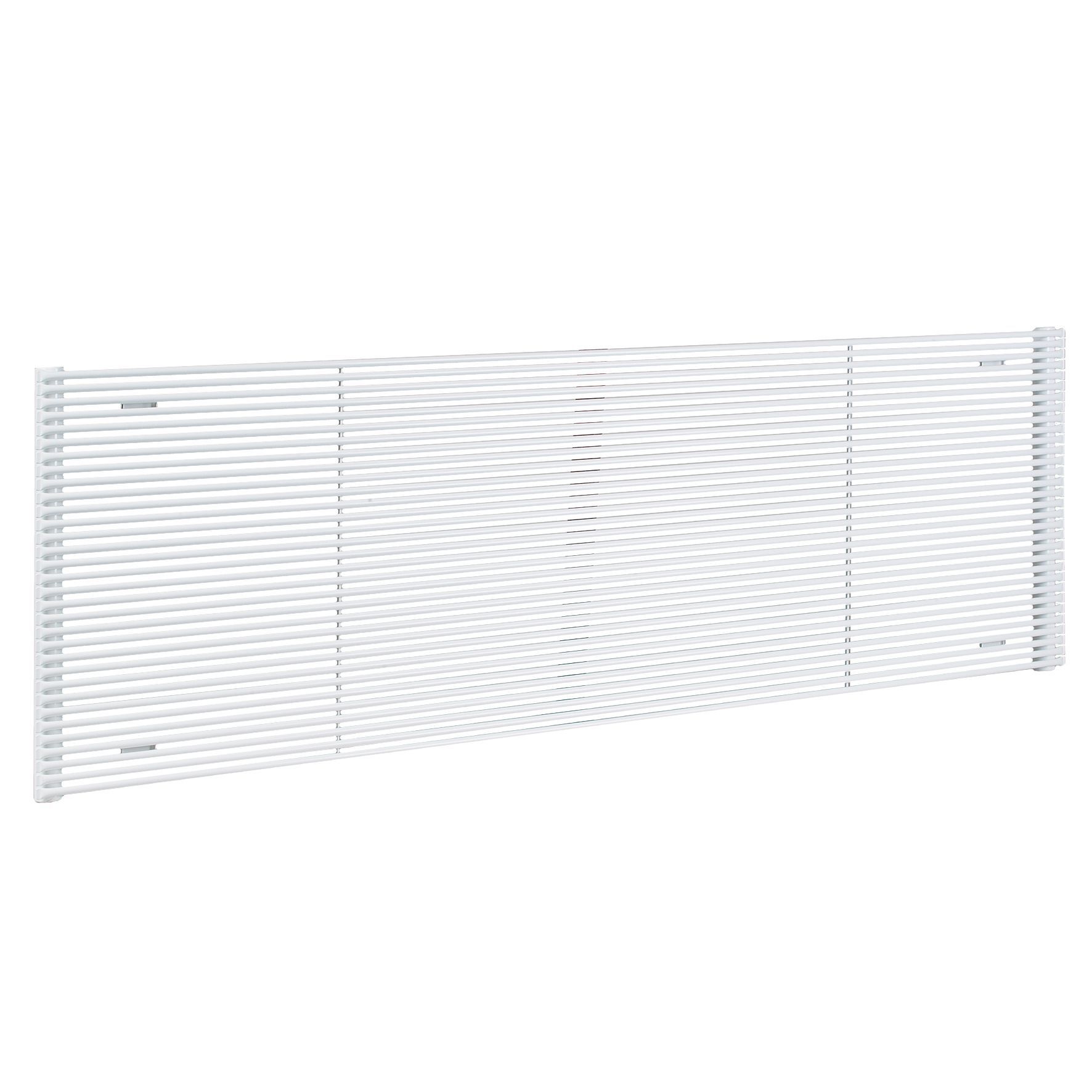 Acova Striane Horizontal Designer Radiator, White (W)1200mm (H)608mm Price Comparisons | Compare The Build