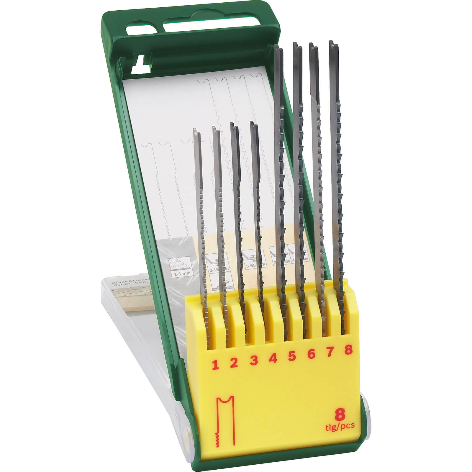 Bosch 8 Piece Wood and Metal Cutting U Shank Jigsaw Blade Set Price Comparisons | Compare The Build