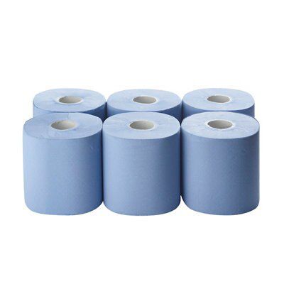 Blue Paper Roll, Pack Of 6 Price Comparisons | Compare The Build