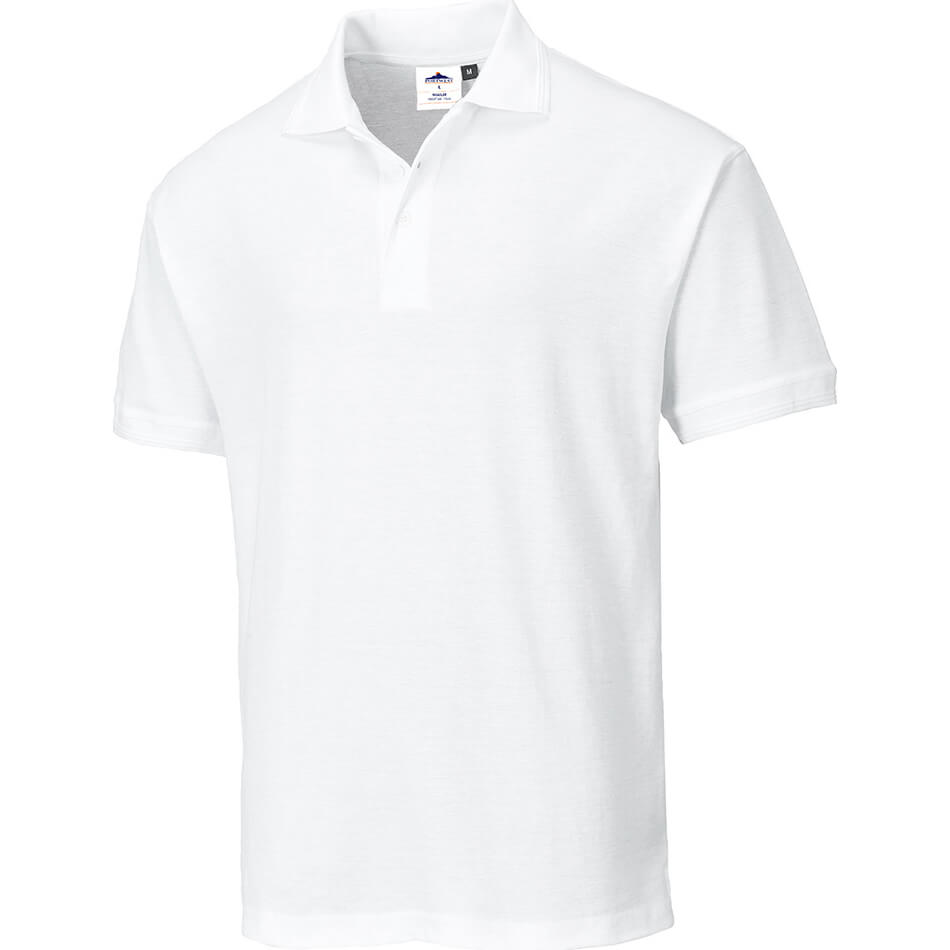 Portwest Naples Polo Shirt White 3XL Price Comparisons | Compare The Build