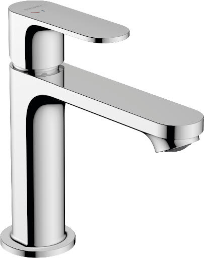 hansgrohe Rebris S 110 CoolStart EcoSmart+ Basin Mixer Tap with Pop-Up Waste - Chrome Price Comparisons | Compare The Build