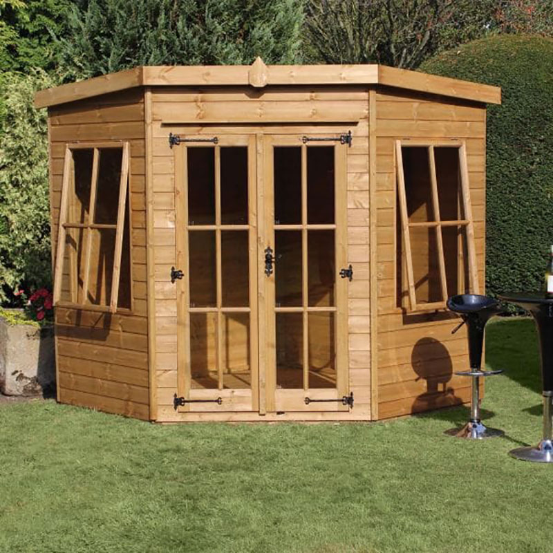 8' x 8' Traditional Stowe Summer House (2.44x2.44m) Price Comparisons | Compare The Build