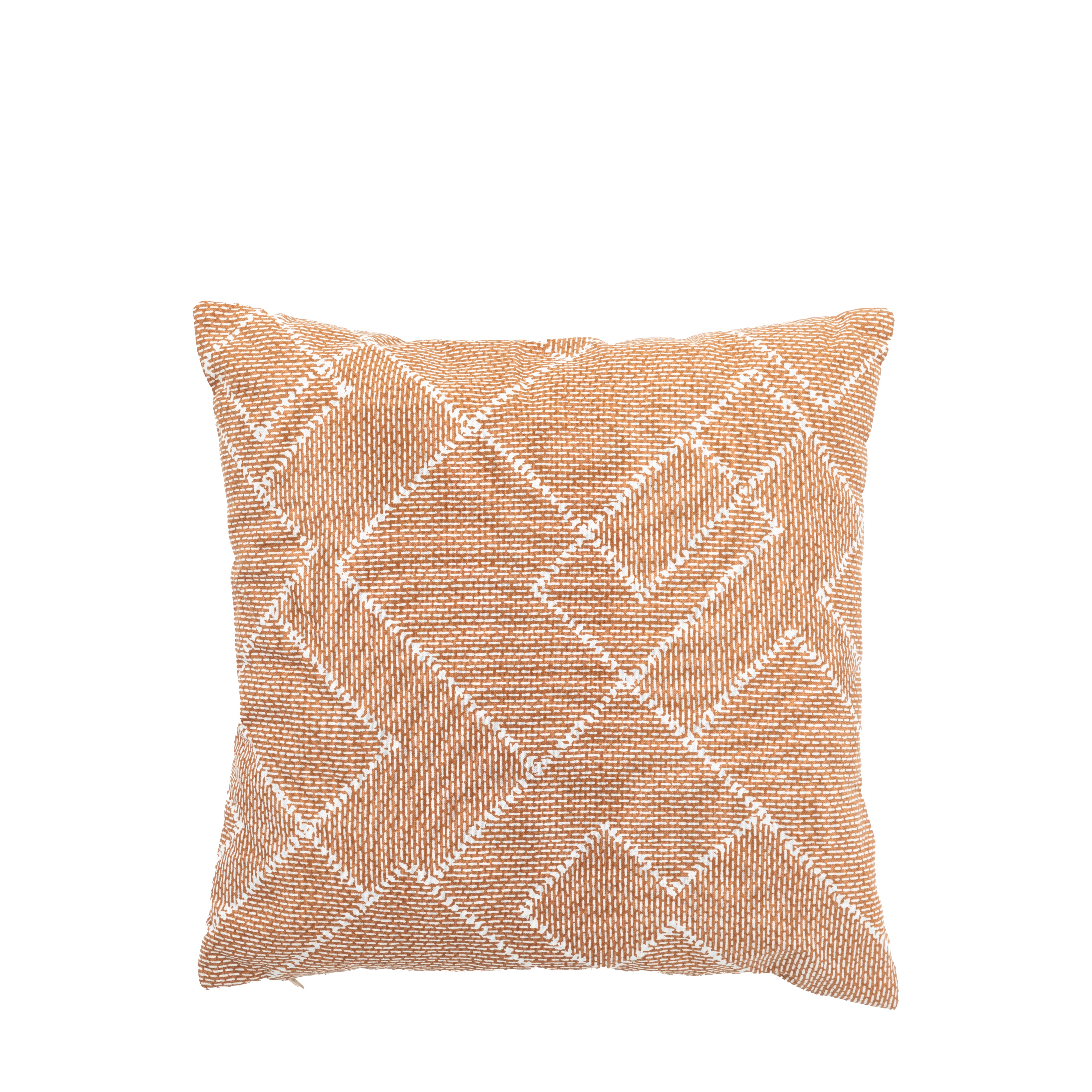 Alyth Geo Terracotta Cushion Cover Terracotta Price Comparisons | Compare The Build