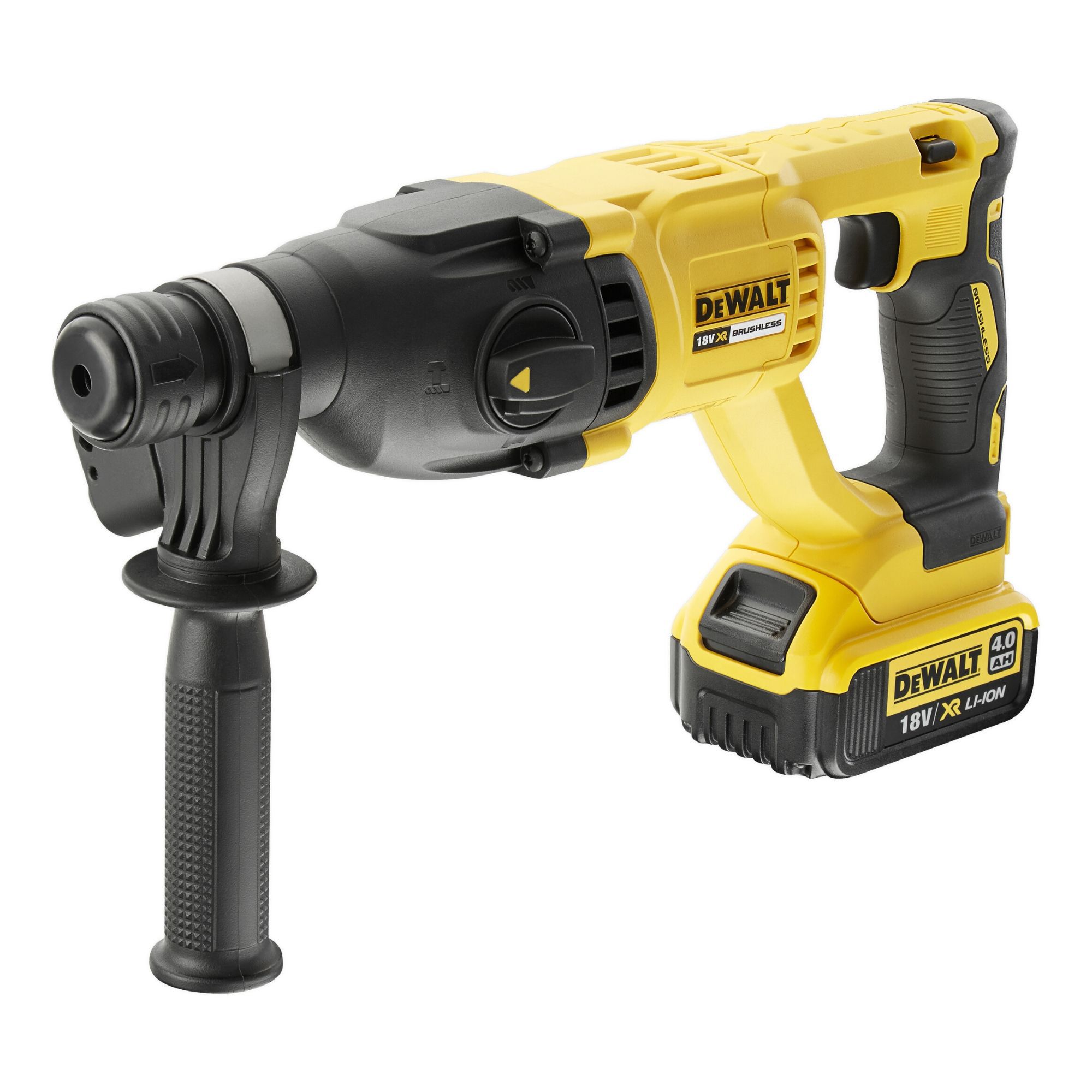 Dewalt Xr 18V 4.0Ah Li-Ion Cordless Sds Drill Dch133M1-Gb | Compare The Build