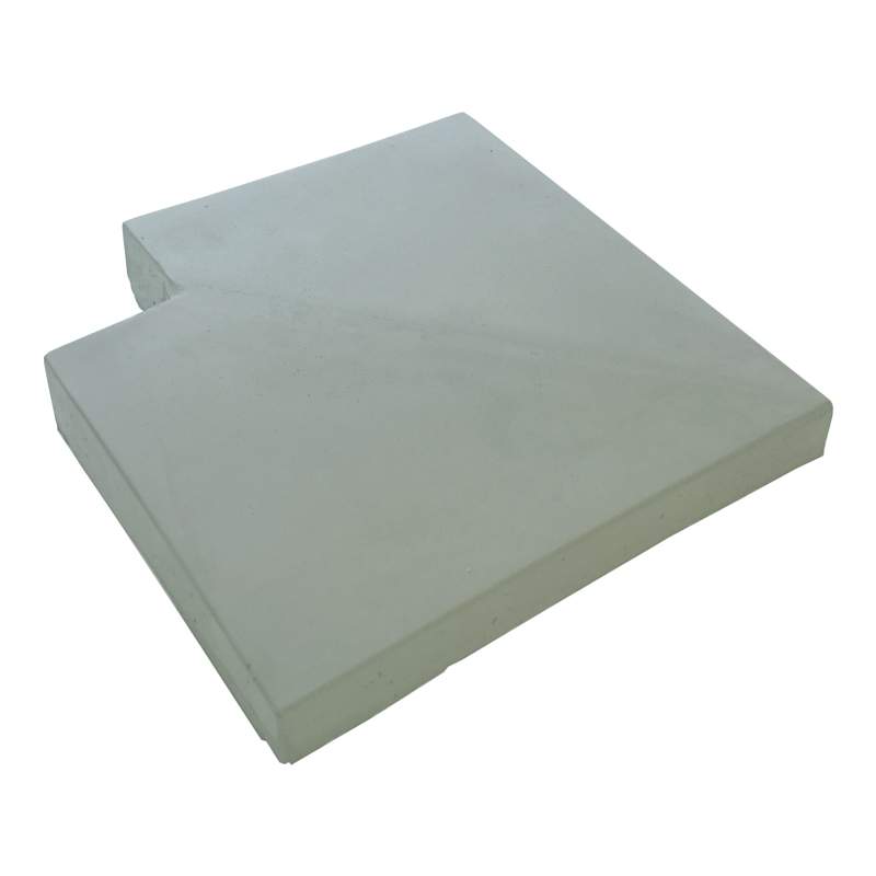 Eurodec 50-75mm Once Weathered Exterior Return 375mm x 475mm (fits 375mm wide Coping Stone) - Grey PT6037/ER/1W/G Price Comparisons | Compare The Build