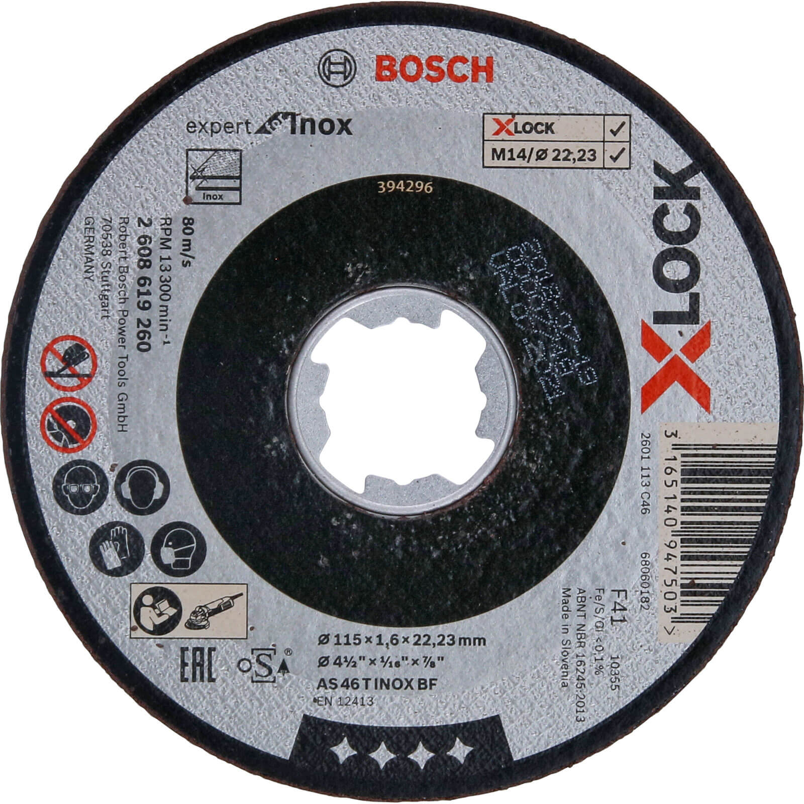 Bosch Expert X Lock Inox Cutting Disc 115mm 1.6mm 22mm Price Comparisons | Compare The Build