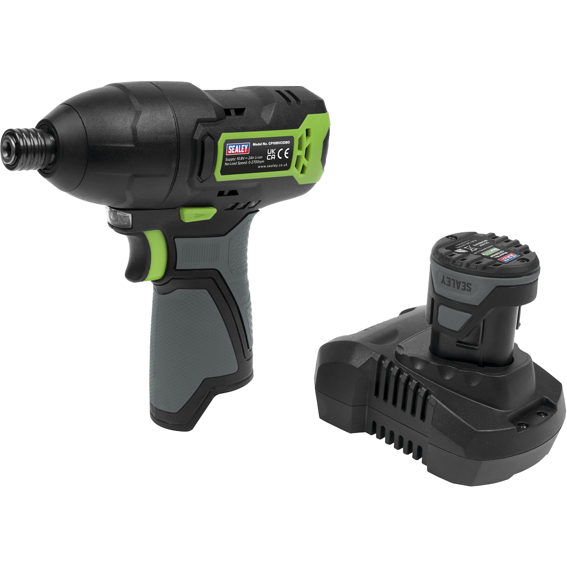 Sealey CP108VCID 10.8v Cordless Impact Driver 1 x 2ah Li-ion Charger No Case Price Comparisons | Compare The Build