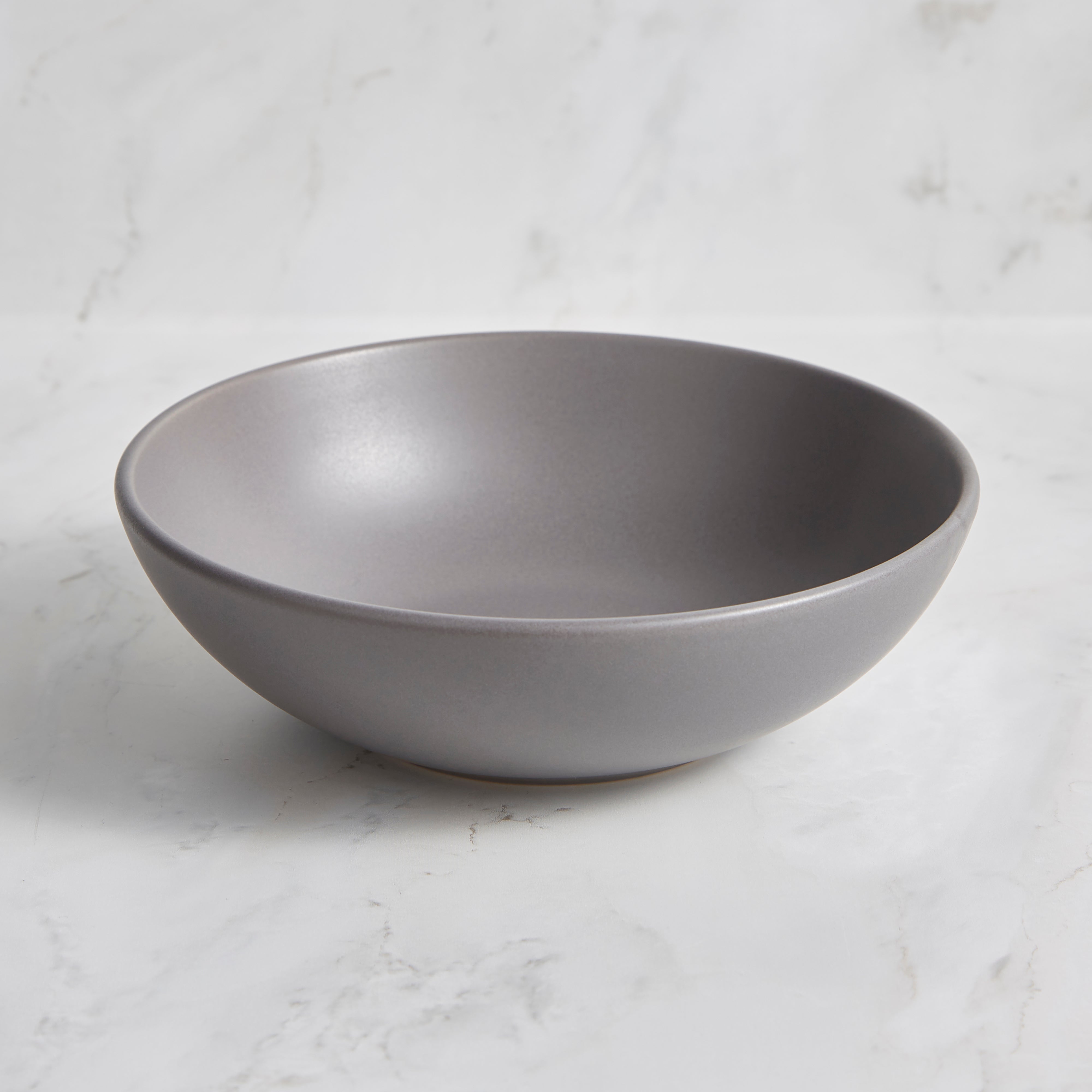 Set of 4 Stoneware Cereal Bowls Charcoal Price Comparisons | Compare The Build