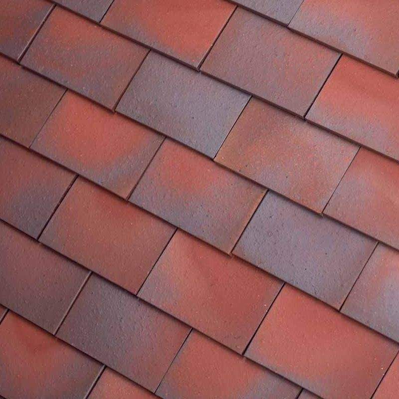 Dreadnought Premium Clay Roofing Tile - Red Blue Blend Smooth Dreadnought Tiles TP1RBB/01 Price Comparisons | Compare The Build