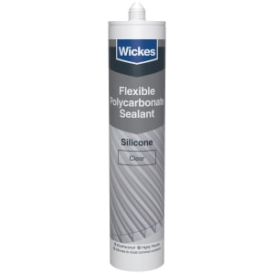 Wickes Flexible Polycarbonate Clear Sealant - 300ml Price Comparisons | Compare The Build